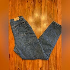 Vintage LL.Bean Classic High-Waist Blue Denim lined Jeans